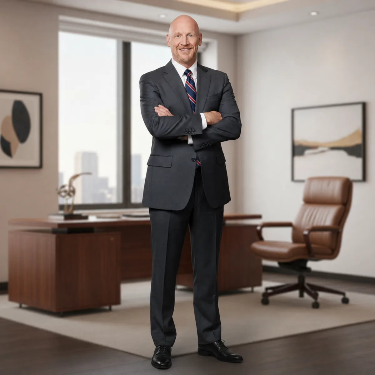 Randy Reed executive full-body portrait